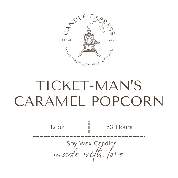 Ticket-Man's Carmel Popcorn
