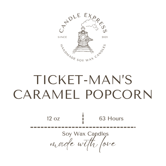 Ticket-Man's Carmel Popcorn