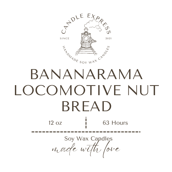 Bananarama Locomotive Nut Bread