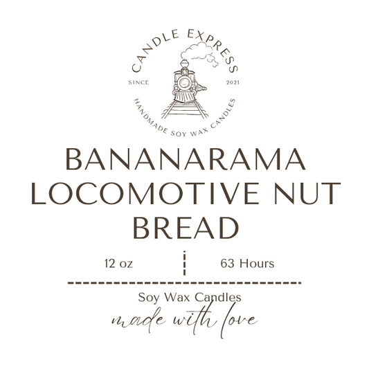 Bananarama Locomotive Nut Bread